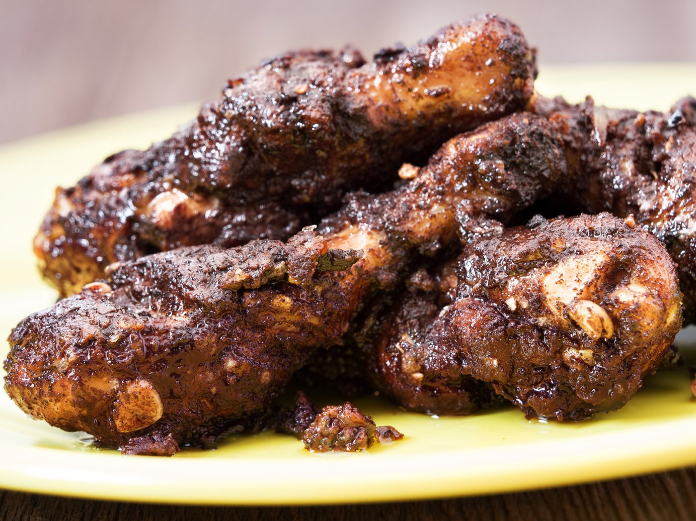 spicy jamaican jerk chicken